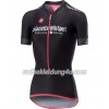 Schwarzes Radtrikot kurzarm 2018 Giro d'Italia Damen